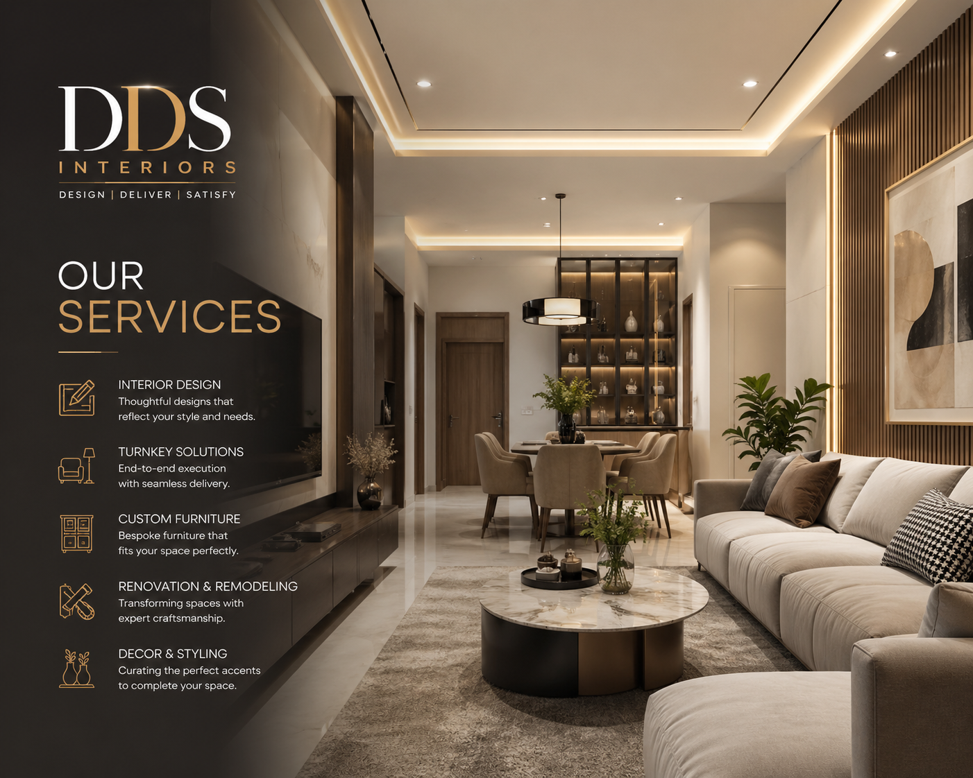 All interior design services